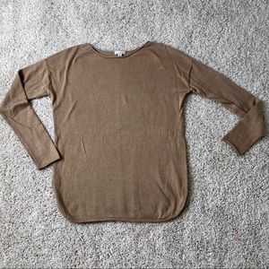 Gap Camel Designed and Crafted Sweater